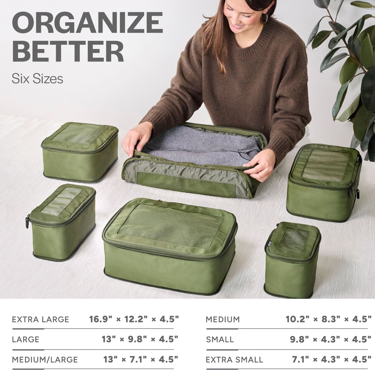 AEROTRUNK Compression Packing Cubes
