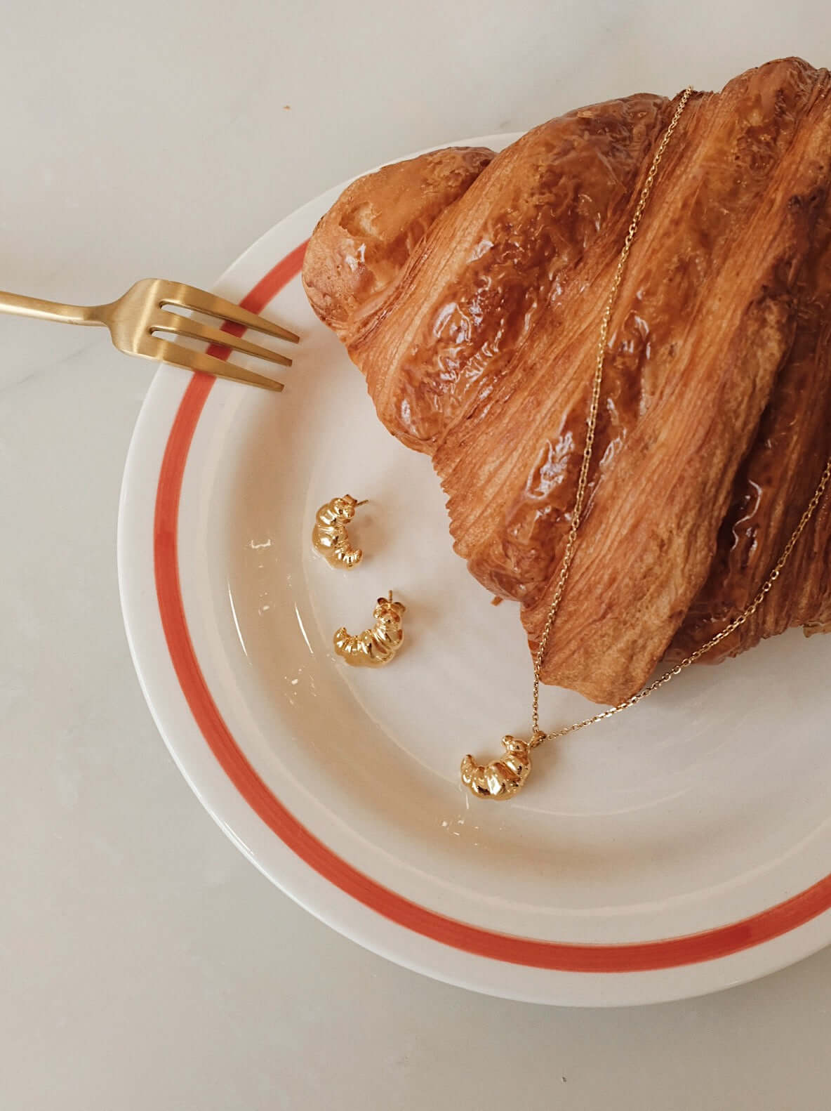 Pastry-Inspired Necklace