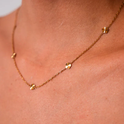 Four-Leaf Clover Pendant Necklace